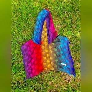 Pashmina Hoodie Crop top